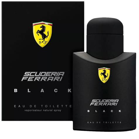 erfume masculino scuderia ferrari black eau de toilette 125ml|ferrari aftershave gift set.